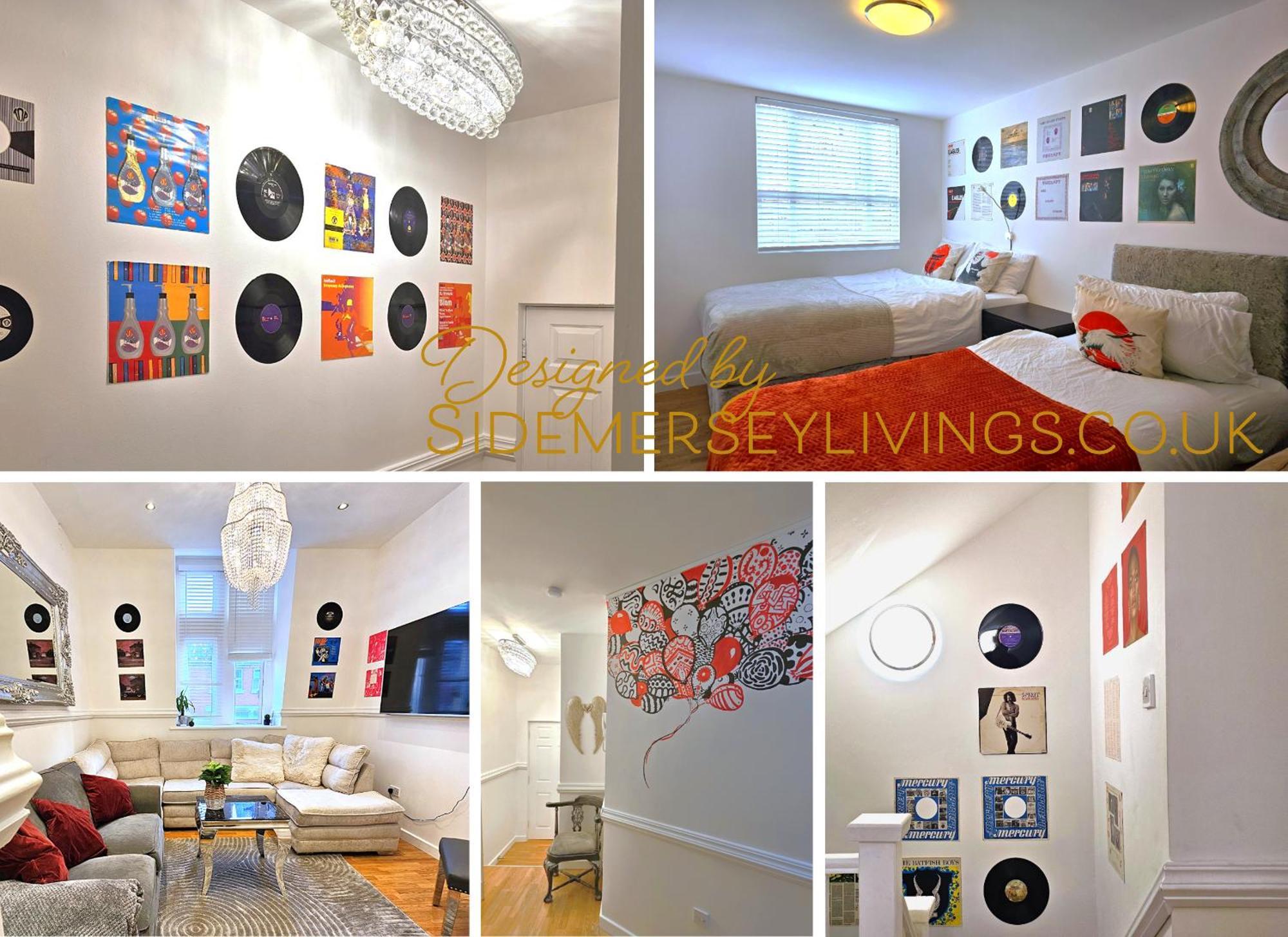Sidemersey Livings - Spacious Loft For Bigger Groups - Very Central And Cosy Liverpool Exterior foto