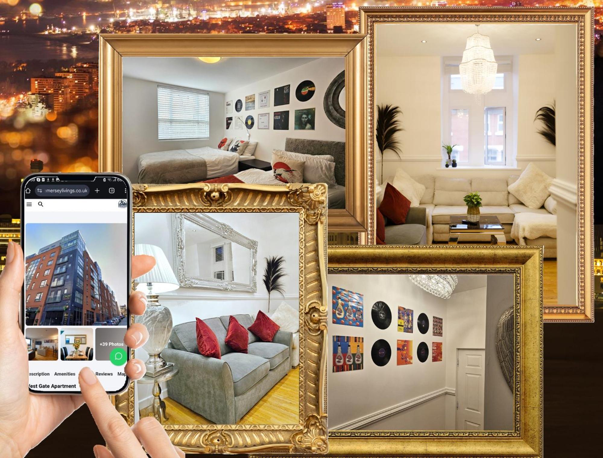 Sidemersey Livings - Spacious Loft For Bigger Groups - Very Central And Cosy Liverpool Exterior foto